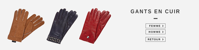 Gants en cuir