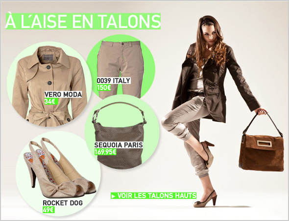A l'aise en talons