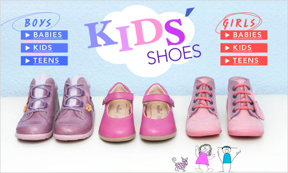 Kids Shoes - Buy Kids Shoes Online Here - Cloggs.co.uk - Fantastic
