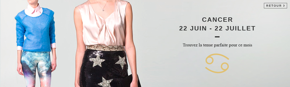 Horoscope de la mode cancer sur Zalando Suisse