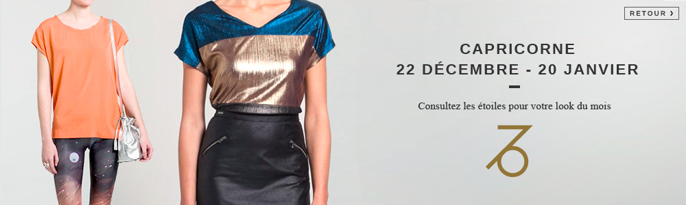 Horoscope de la mode capricorne sur Zalando.ch
