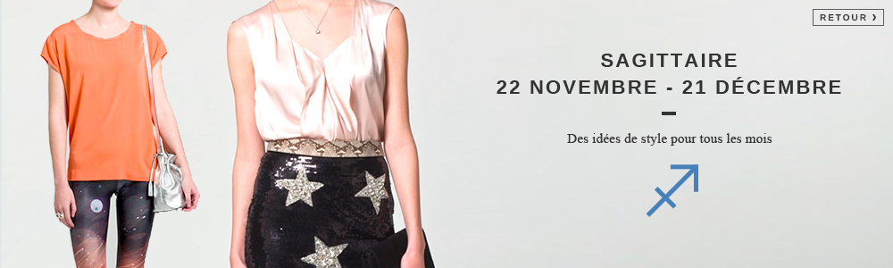 Horoscope de la mode sagittaire sur Zalando.ch