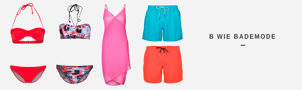 B wie Bademode | Modelexikon bei Zalando B wie Bademode