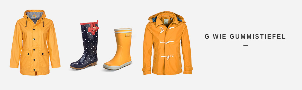 G wie Gummistiefel | Modelexikon bei Zalando G wie Gummistiefel