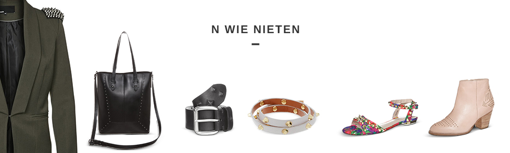 N wie Nieten | Modelexikon bei Zalando N wie Nieten