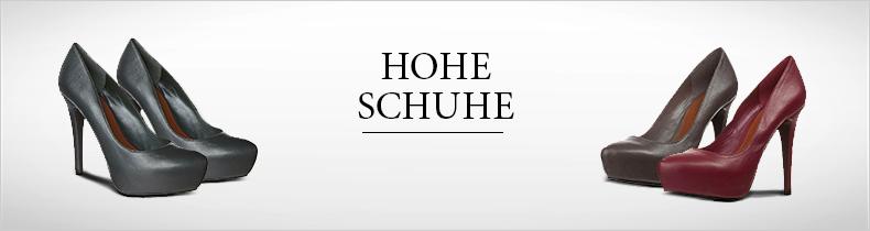 Hohe Schuhe bei Zalando.de bestellen!