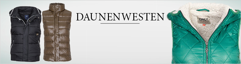 Daunenweste online kaufen