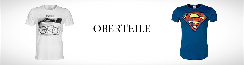 Vielfalt an Oberteilen bei Zalando