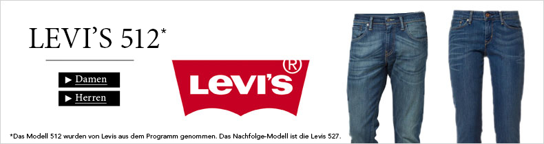 Levis 512 und Levis 527 bei Zalando.de bestellen