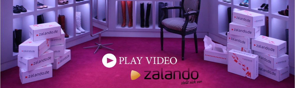 Größter Kleiderschrank bei ZALANDO - ZALANDO stellt sich vor - Play Video Kleiderschrank von Zalando