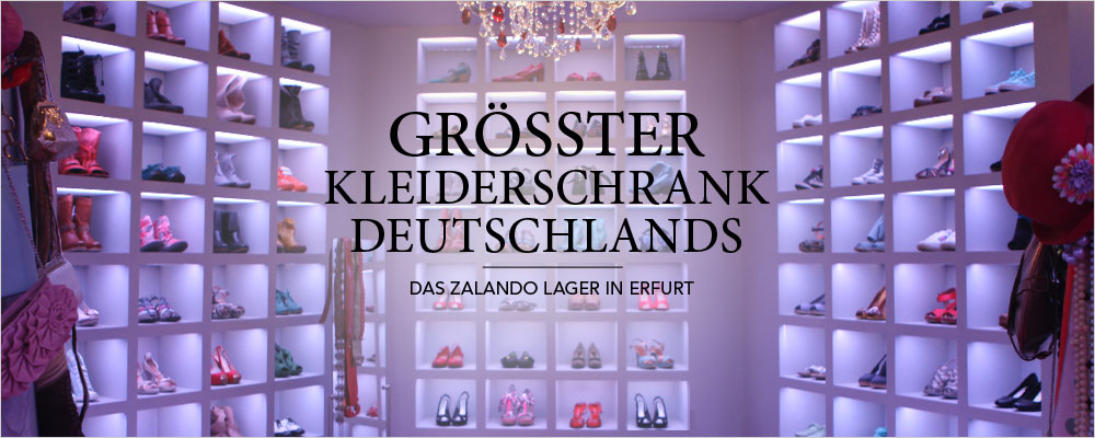 Größter Kleiderschrank bei ZALANDO Kleiderschrank von Zalando