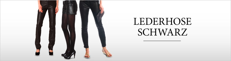 Lederhose schwarz online kaufen