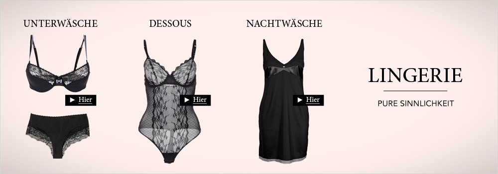 Lingerie bei Zalando.de bestellen Lingerie online kaufen